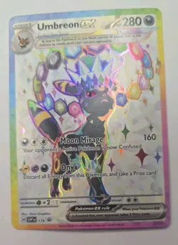 Umbreon & Espeon ex Prismatic Evolutions Premium Collection 175/176 PROMO CARDS - Image 3