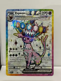 Umbreon & Espeon ex Prismatic Evolutions Premium Collection 175/176 PROMO CARDS - Image 3