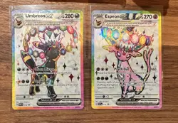 Umbreon & Espeon ex Prismatic Evolutions Premium Collection 175/176 PROMO CARDS - Image 3