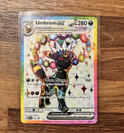 Umbreon & Espeon ex Prismatic Evolutions Premium Collection 175/176 PROMO CARDS - Image 4