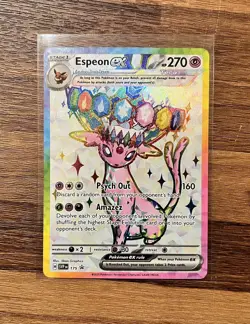 Umbreon & Espeon ex Prismatic Evolutions Premium Collection 175/176 PROMO CARDS - Image 5