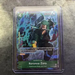 Roronoa Zoro PRB02-006R Alt Art Holo - One Piece PRB-02 The Best Vol. 2 -English - Image 1