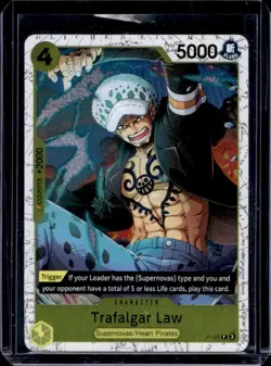 2025 One Piece The Best Trafalgar Law Premium Booster #P-088 - Image 1