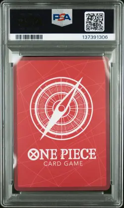 2025 ONE PIECE PROMOS PSA MAGAZINE EXCLUSIVE #001 SHANKS PSA 8 - Image 2