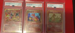 PSA 10 Charmander Charmeleon Charizard Set 001-003/032 CLL Classic 2023 Pokemon - Image 2