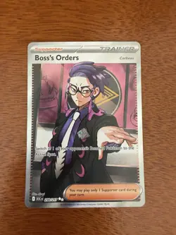 Boss’s Orders 256/217 Ultra Rare Full Art - Pokemon TCG Ascended Heroes - NM - Image 1
