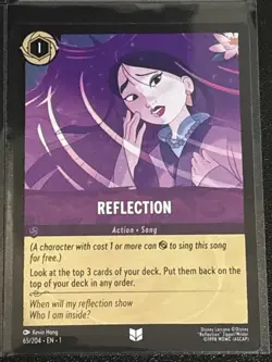 Disney Lorcana Mulan Theme 6 Card Lot Mulan/Fa Li/Improvise/Reflection - Image 5