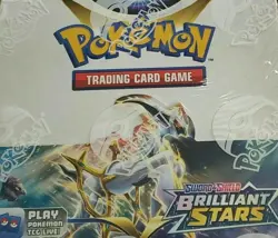 Pokemon TCG Sword & Shield Brilliant Stars Factory Sealed Booster Box - Image 1