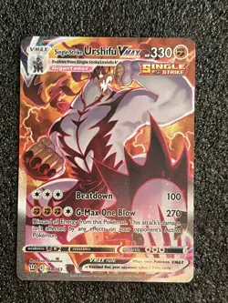 Pokemon Battle Styles Single Strike Urshifu VMAX (Alternate Art Secret) 168/163! - Image 1