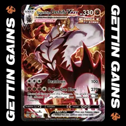 Single Strike Urshifu VMAX - 168/163 - Ultra Rare - Battle Styles - NM/M - Image 1