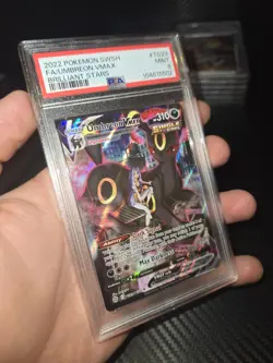 2022 Pokemon Sword Sheild Umbreon Vmax Brilliant Stars Tg23/tg30 Psa 9 - Image 1