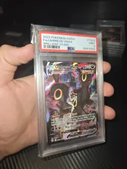 2022 Pokemon Sword Sheild Umbreon Vmax Brilliant Stars Tg23/tg30 Psa 9 - Image 2