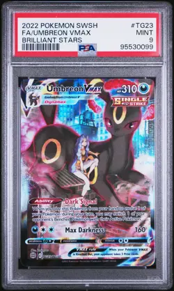 Umbreon VMAX - TG23/TG30 - Pokemon Brilliant Stars - Trainer Gallery - PSA 9 - Image 1