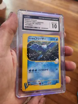 (POP 15) CGC 10 GEM MINT Pryces Articuno 042/141 1st Edition VS Pokemon Japanese - Image 1