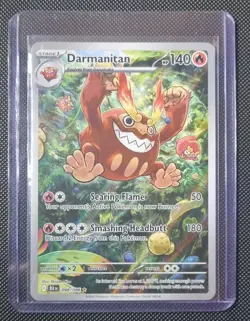 Darmanitan - 098/086 - Illustration Rare - Black Bolt - Pokemon Card - NM/M - Image 1