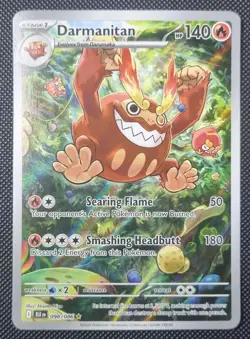 Darmanitan - 098/086 - Illustration Rare - Black Bolt - Pokemon Card - NM/M - Image 2