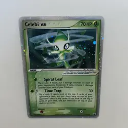 Pokemon Celebi ex 117/115 Unseen Forces Holo Secret Rare. LP - Image 3