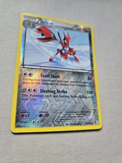 Pokemon TCG Reverse Holo Rare Scizor 94/149 Boundaries Crossed - Image 2