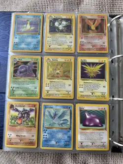 Complete Fossil Set Pokemon Cards 62/62 WOTC TCG 1999 - Image 5