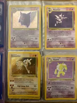 Pokemon TCG 1999 Fossil Unlimited Full Set 62/62 WOTC Complete - Image 3