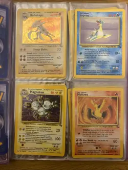 Pokemon TCG 1999 Fossil Unlimited Full Set 62/62 WOTC Complete - Image 4