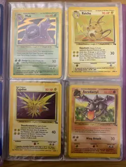 Pokemon TCG 1999 Fossil Unlimited Full Set 62/62 WOTC Complete - Image 5