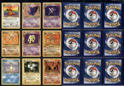 1999 Pokemon TCG WOTC Master Fossil Set 62/62 100% Complete Gengar Dragonite! - Image 4