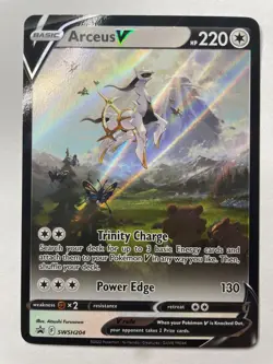 Arceus V SWSH204 SWSH: Sword & Shield Promo Cards Holo - Image 1