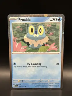 Froakie 56/197 Frogadier 57/197 (Swirl) - Pokemon Obsidian Flames Cards - NM - Image 2