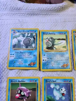 Vintage Pokemon Cards Misty's Lot 1st Edition - Image 2