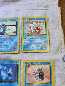 Vintage Pokemon Cards Misty's Lot 1st Edition - Image 3