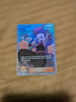 Pokemon Janine Unbroken Bonds Trainer Full Art Ultra Rare Card 210/214 - Image 1