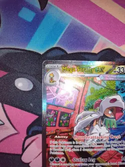 Mega Scrafty ex 285/217 SIR Ascended Heroes Special Illustration Pokemon Card - Image 5
