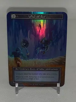 Sorcery Contested Realm: Alpha Wall of Air Foil - Image 1
