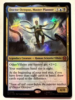 Doctor Octopus, Master Planner Foil M Marvel's Spider-Man 128 NM - Image 1