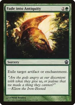 Fade into Antiquity (Foil) 157 MTG NM - Theros - Image 1