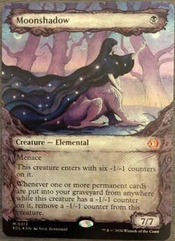 Moonshadow (0313) (Showcase) Foil Lorwyn Eclipsed - Image 1