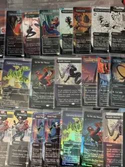 MTG Secret Lair - Marvel's Spider-Man - Lot Of 32 - Foil & Non-Foil - Image 3