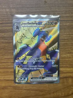 Cynthia’s Garchomp ex SVP 204 Black Star Promo Full Art Pokemon: Destined Rivals - Image 1