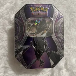Pokemon TCG Mysterious Powers Necrozma GX Tin Factory Sealed - Image 1