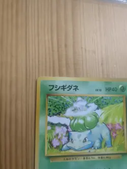 BULBASAUR NO. 001 BASE SET POKEMON JAPANESE COMMON 1996 LIGHT PLAYED - Image 2