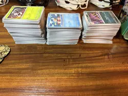 Pokemon Card Lot 120 Holo Reverse Holo And 680 Plus Bulk With Empty Pokemon Tin - Image 5