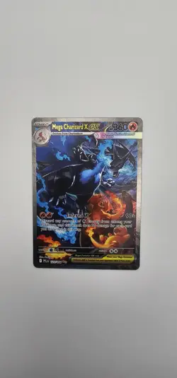 Pokemon TCG Mega Charizard X EX Card 125/94 Ultra Rare Full Art NM - Image 5