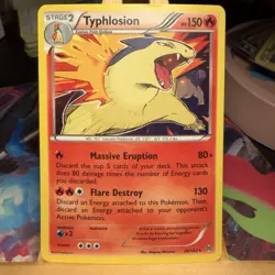 Typhlosion 20/162 XY BREAKthrough Holo Rare Pokemon TCG NM - Image 1