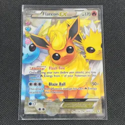 Flareon EX - RC28/RC32 - Radiant Collection - Generations - Pokemon Card - MP - Image 1