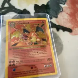 1999 Holo Rare Charizard 4/102 Base Set Pokemon TCG Card PSA - Image 2