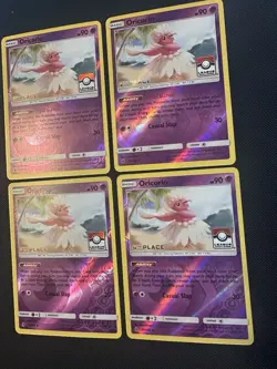 Pokemon TCG League Challenge Stamp Promo Set Oricorio 55/145 1st 2nd 3rd 4 Place - Image 2