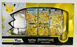 Pokemon Celebrations Pikachu V-Union Collection Box 25th Anniversary 820650809156 - Image 1