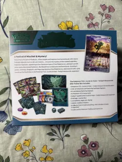 🔥 Pokemon TCG Twilight Masquerade ETB Elite Trainer Box Factory Sealed SV06 🔥 - Image 2