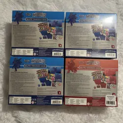 POKEMON BATTLE STYLES ETBS 1 RED & 3 BLUE FACTORY SEALED ELITE TRAINER BOXES - Image 2